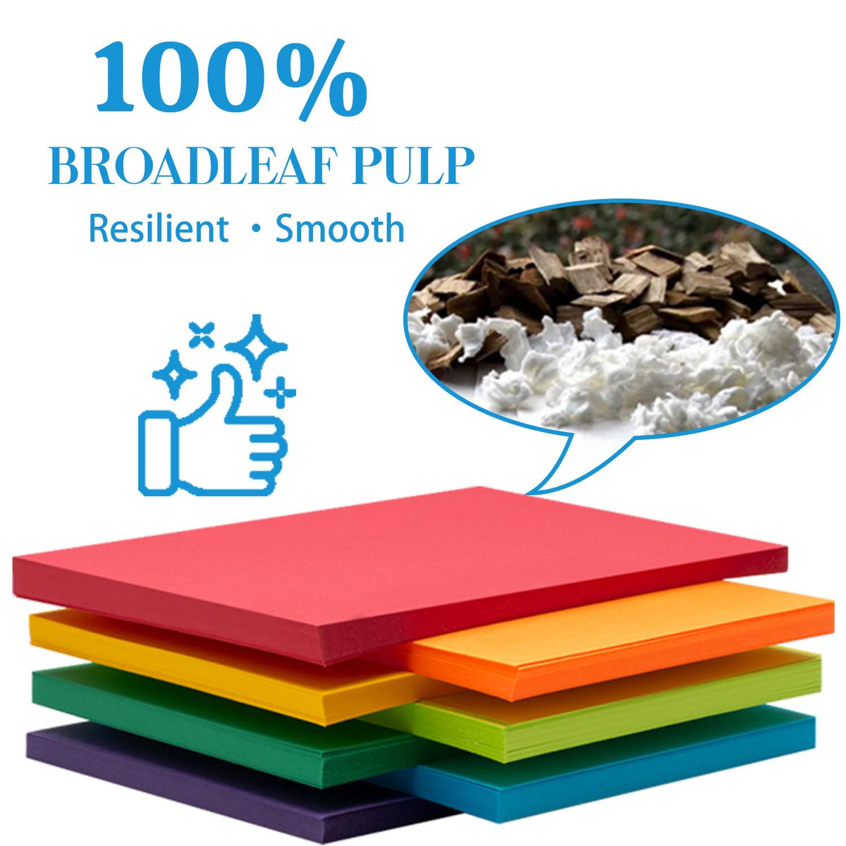 Index Cards 210-Count 4x6 Inch,178GSM Heavyweight Set of 7 Colors Paper Multicolor Study Cards