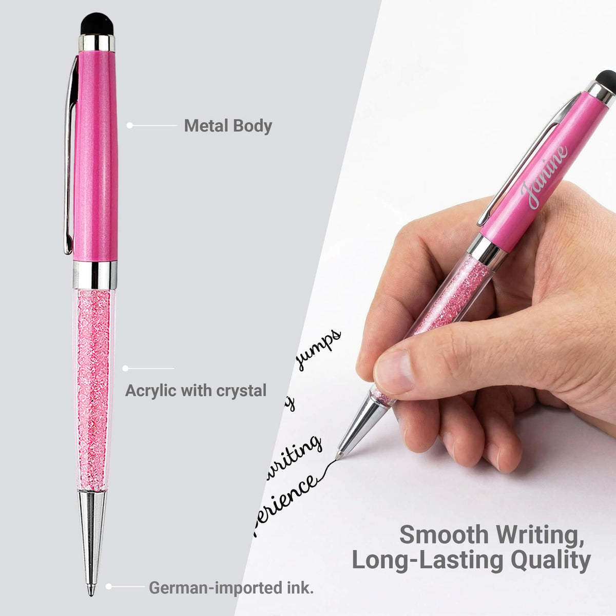 Yastar Personalized Pens with Stylus Ideal Gift for Graduations Friends