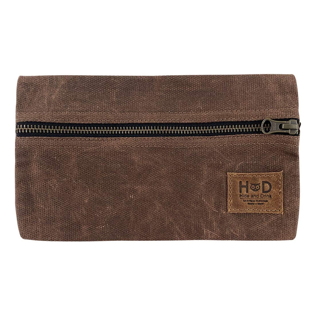 Hide & Drink, All Purpose Utility & Charger Case for MacBook, iPad & Laptop Handmade from Waxed