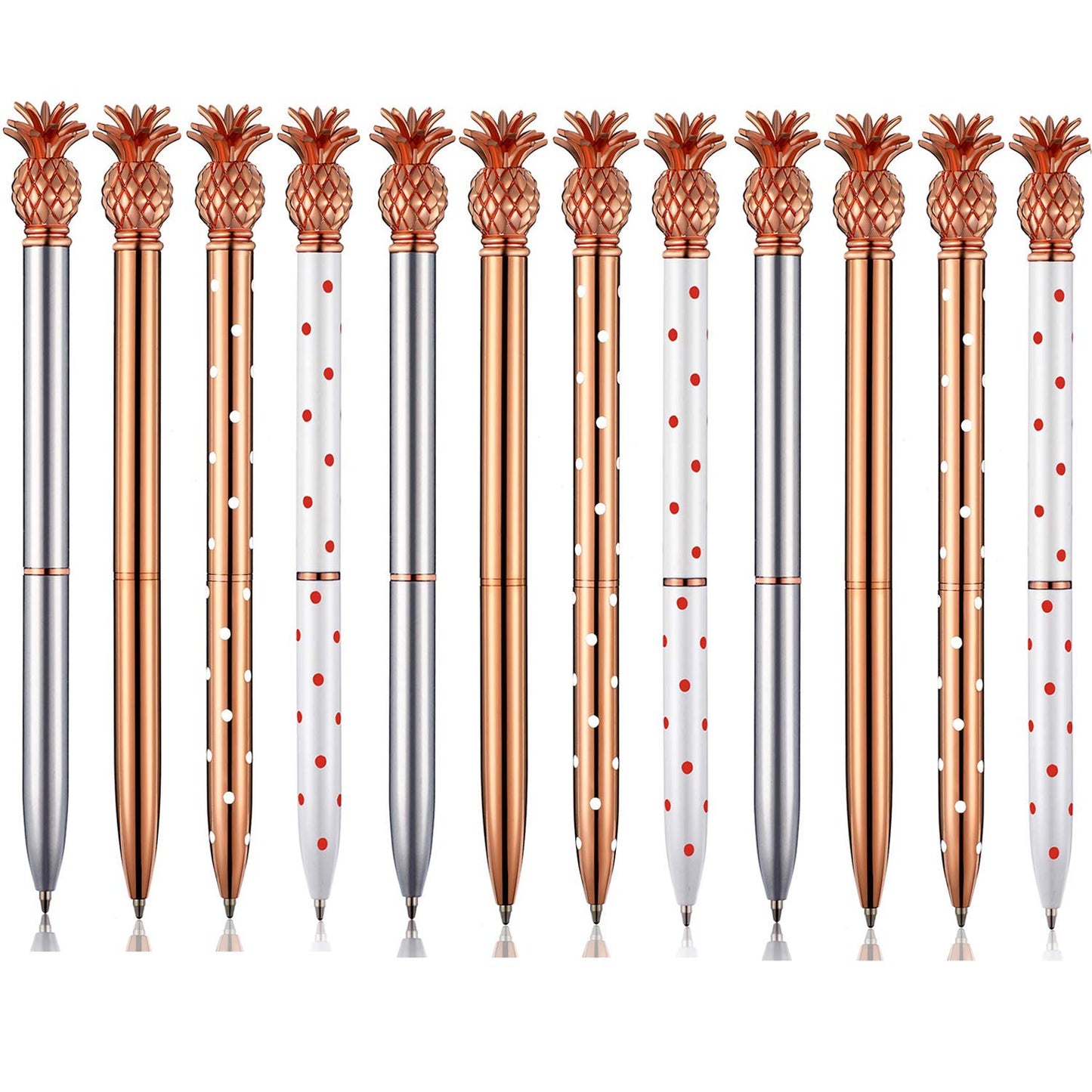 Outus 12 Pcs Pineapple Pens Cute Pineapple Gifts for Women