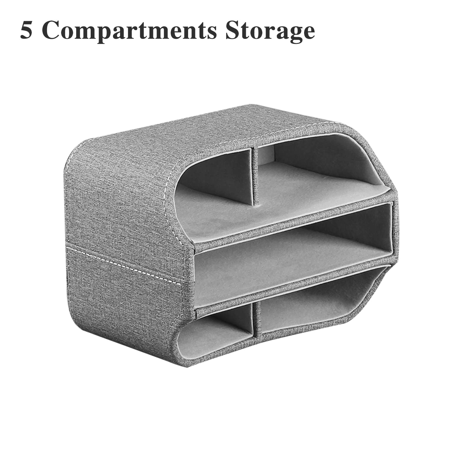 360° Swivel Remote Control Holder,TV Remote Caddy for Nightstand Table