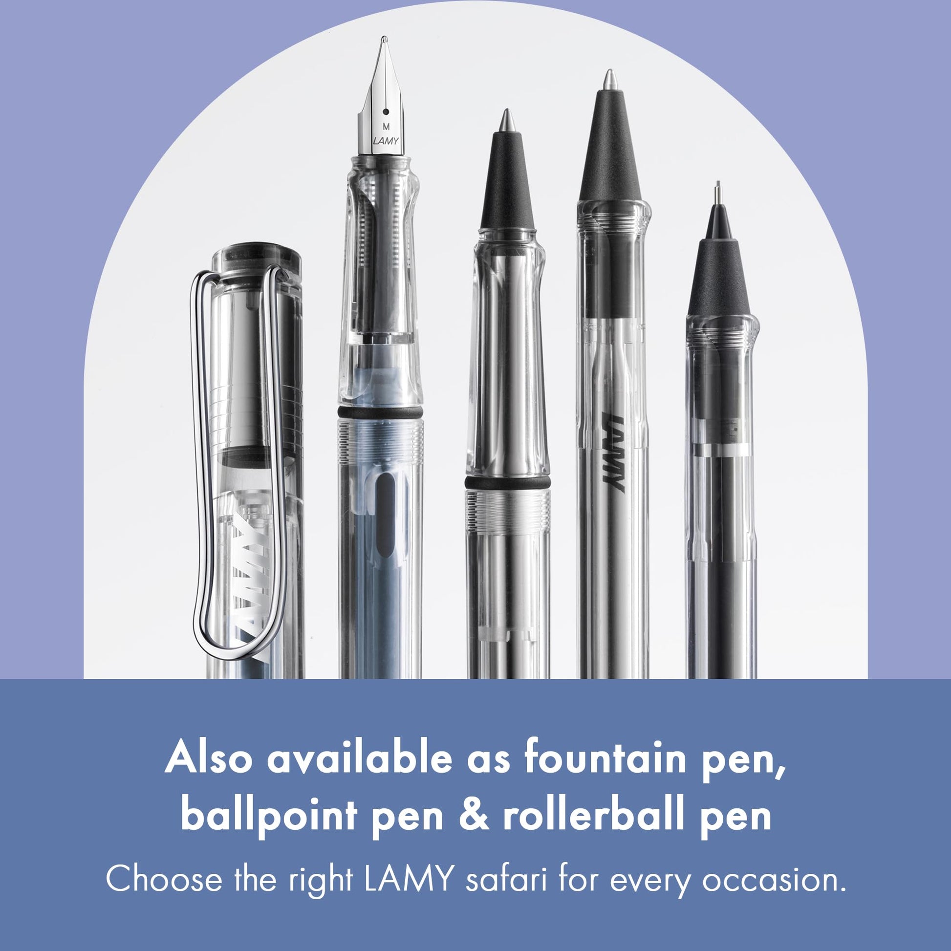 LAMY safari vista - Mechanical Pencil with ergonomic grip & body made of robust ASA plastic - ideal