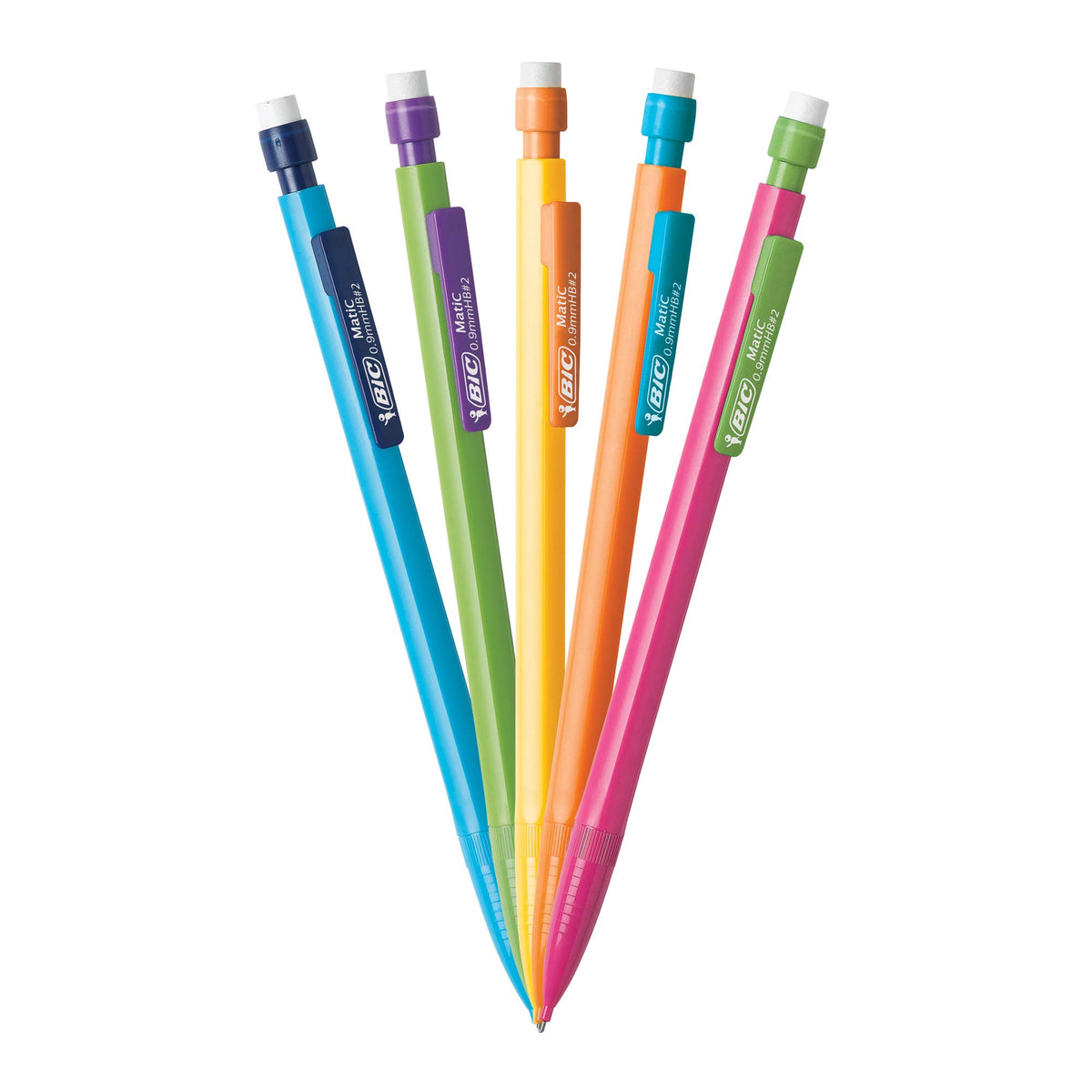 BIC Xtra-Strong Mechanical Pencil, 2 Lead, No Smudge, 60-Count, Thick Point