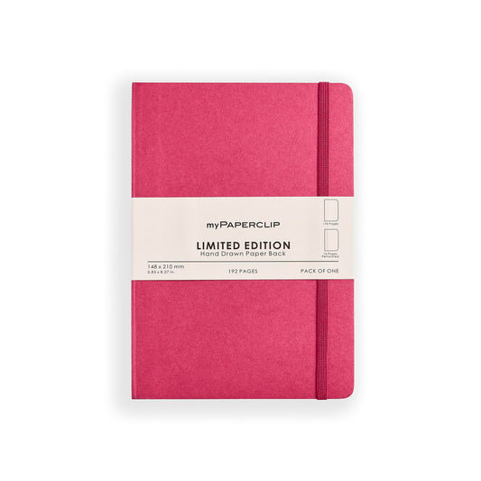 myPAPERCLIP Limited Edition A5 Plain Notebook | 192 Pages, 100 GSM, Soft Cover, A5 (5.83 × 8.27 in)