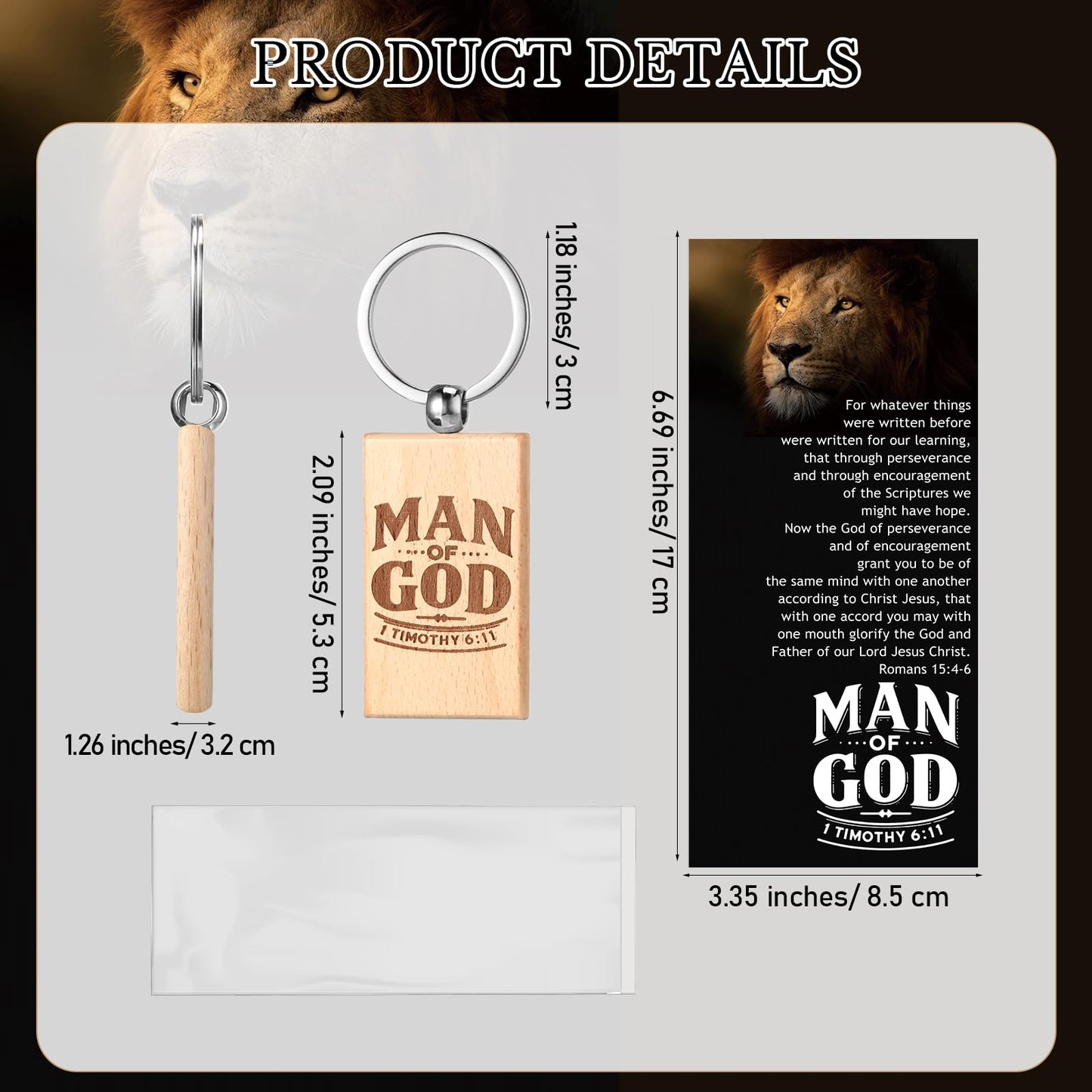 Landical 20 Sets Pastor Appreciation Gifts for Men Christian Pastor Gifts