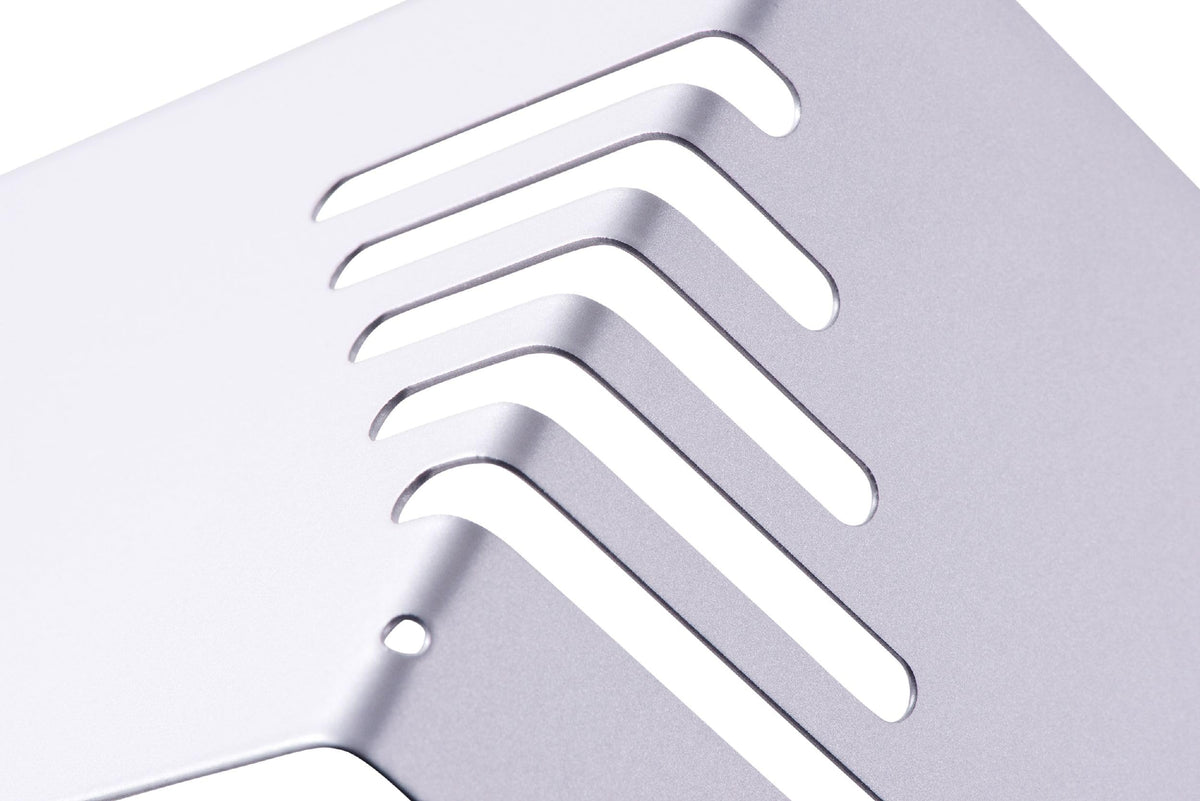 Maul 85 x 140 x 140 mm Narrow Metal Book Ends - Silver