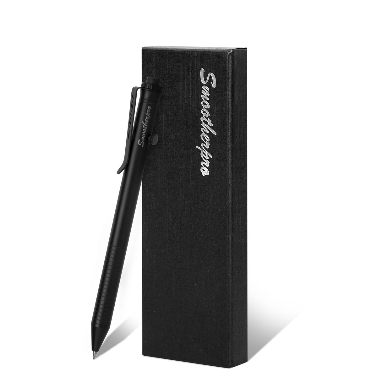 SMOOTHERPRO Stainless Steel Bolt Action Pen Compatible with Pilot G2 Refill