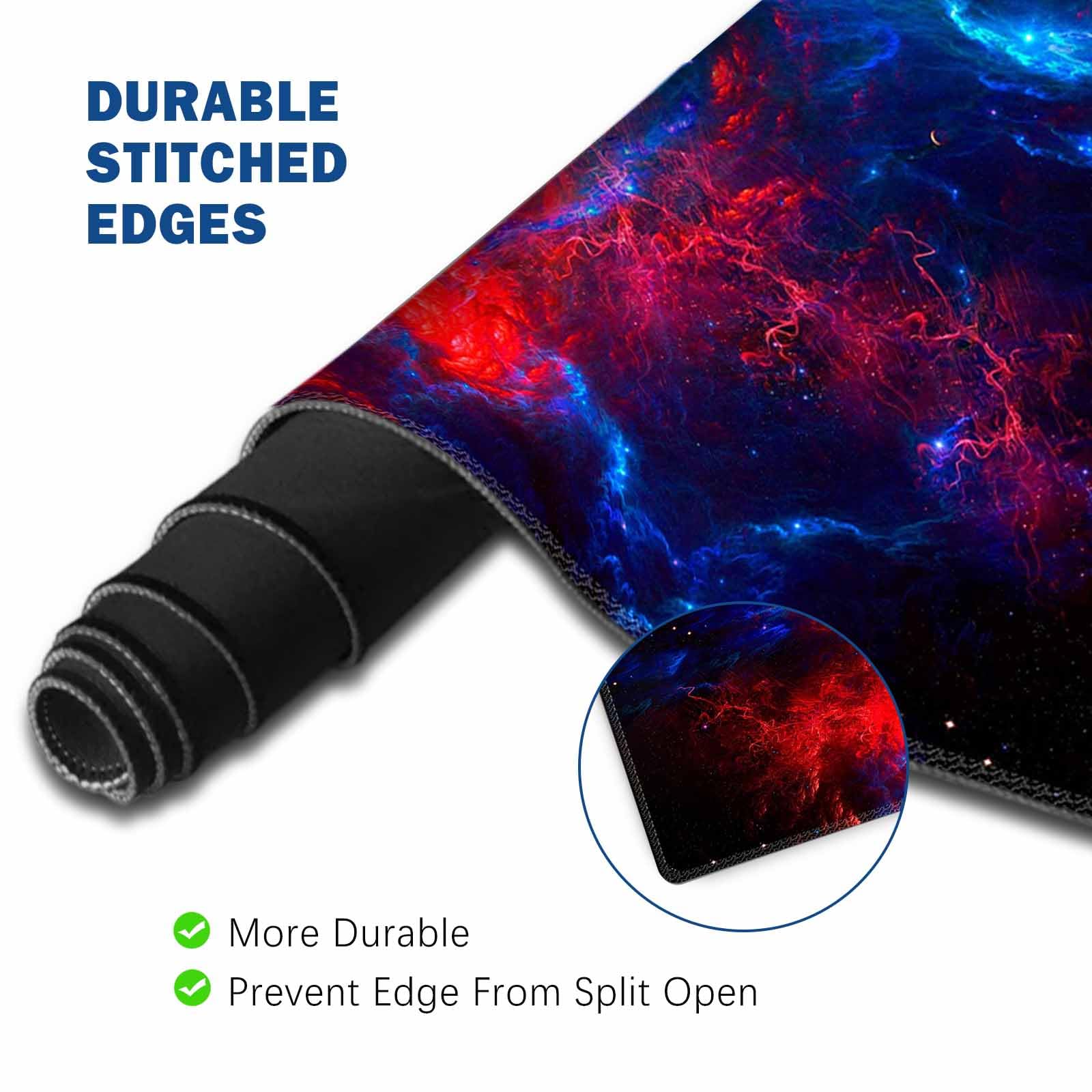 ToLuLu Extended Gaming Mouse Pad, Memory Foam Ergonomic Keyboard Mouse Wrist Rest Support Set