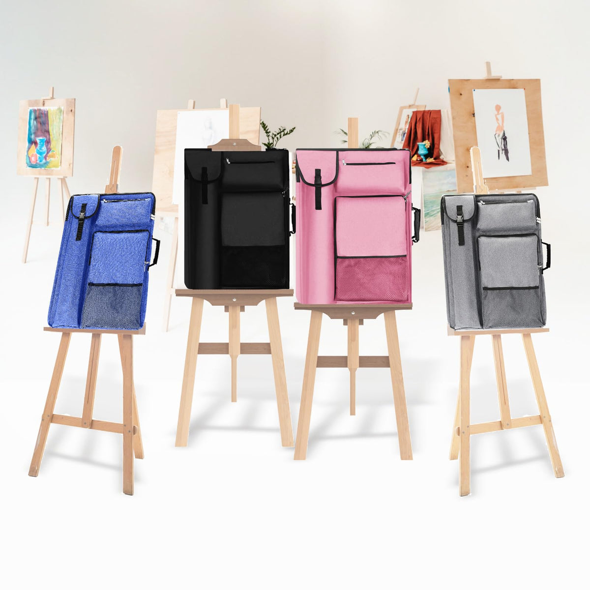 TreochtFUN Art Bags for Supplies Portfolio Case 19 X 25.5 in Large