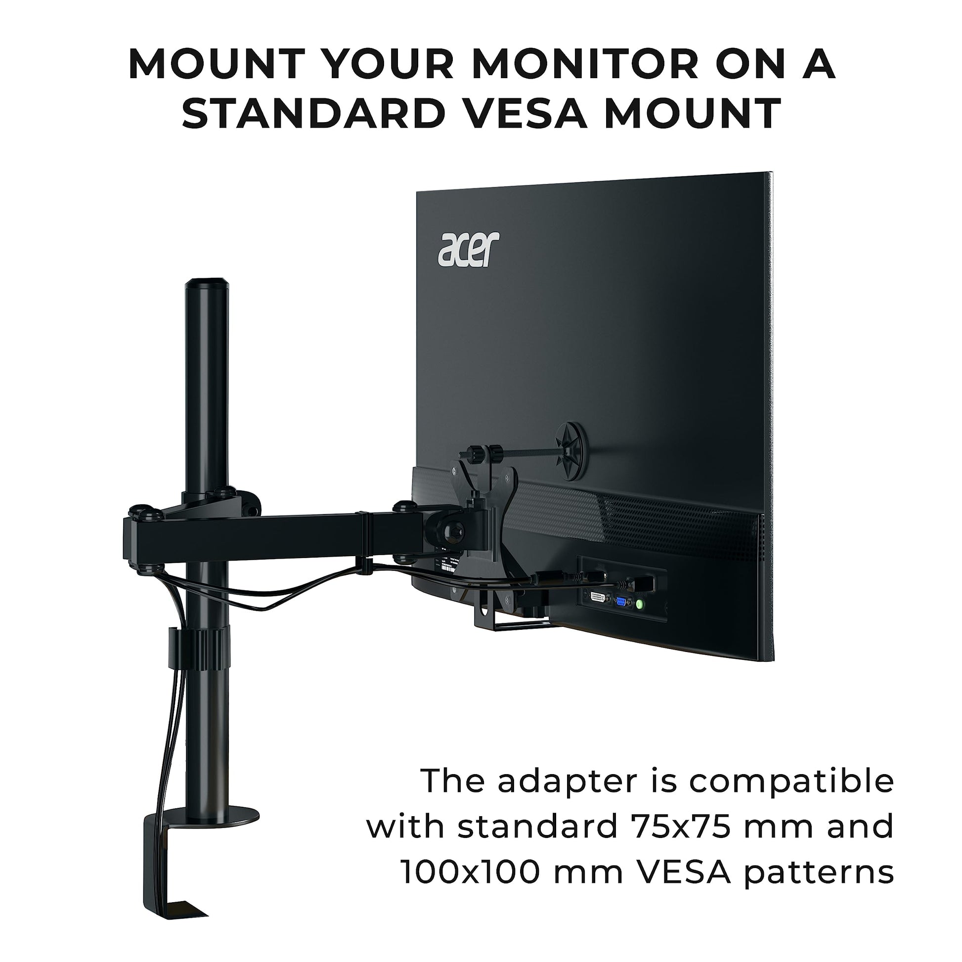 HumanCentric VESA Mount Adapter Bracket Compatible with Acer Monitor