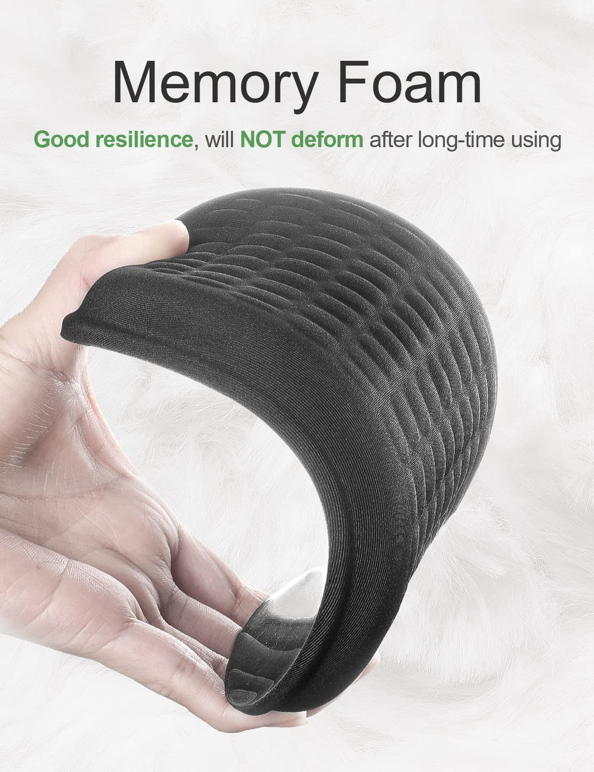 Vaydeer 2Pcs Cloud Elbow Pads, Desk Arm Rest Support, Soft Memory Foam Wrist Rest, Ergonomic