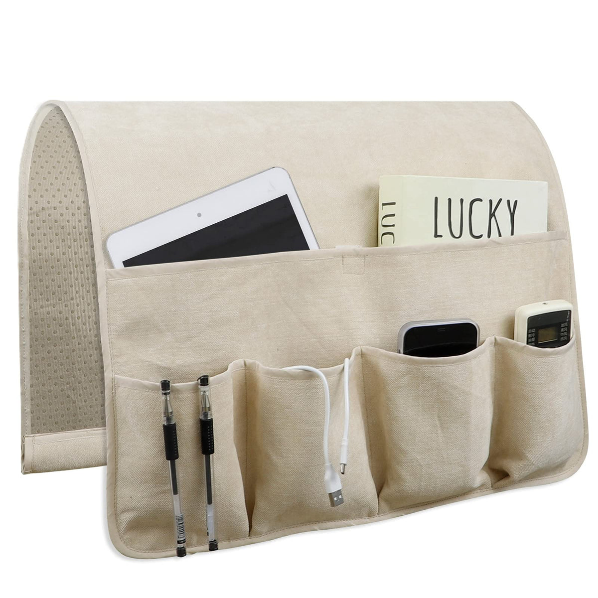 Remote Control Holders for Armchairs, Couch Caddy, Featuring Non-Slip Bases