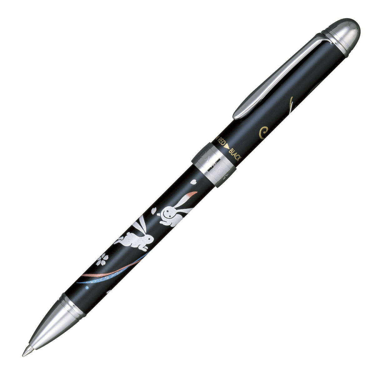 Sailor 16-0332-220 Fountain Pen, Multi-Functional Pen, 2 Colors + Sharp Elegant Maki-Ei, Rabbit