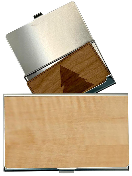 WUDN Handcrafted Business Card Holder Wallet For Men and Women | Holds Up to 20-25 B-Cards or 8-10