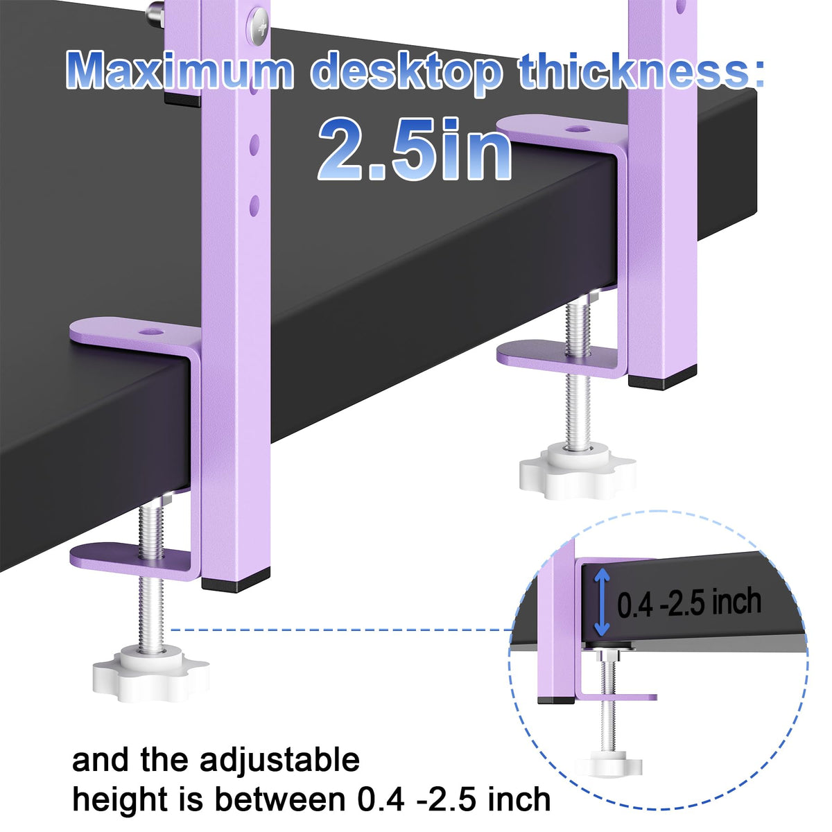 OUTIOE 2-Tier Desk Shelf