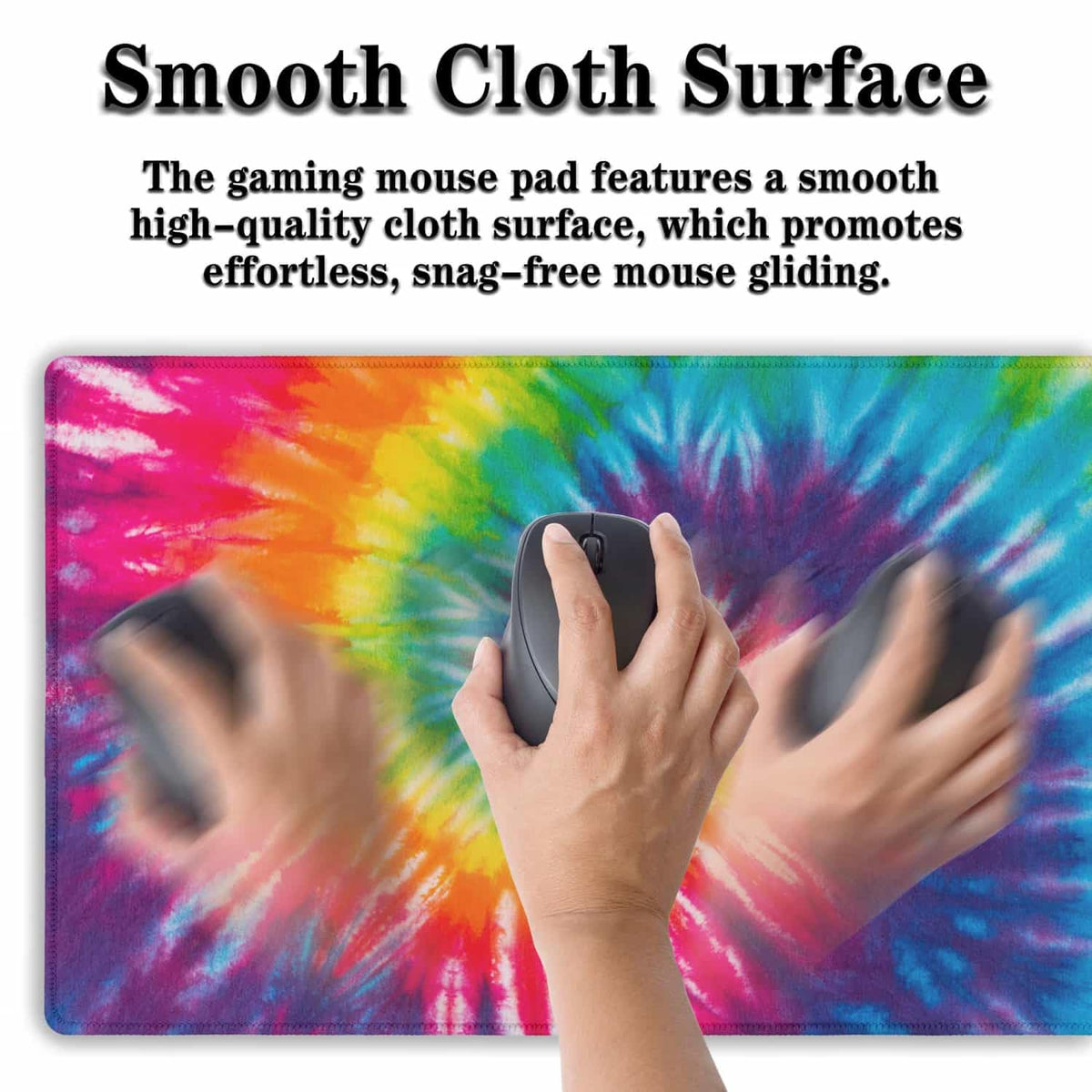 Samgula Gaming Mouse Pad Yellow Big Desk Mat Large Mousepads Desktop Mat Table Extender Non-Slip