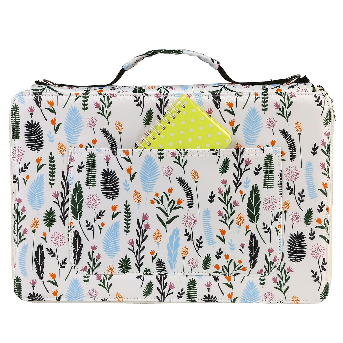 Lbxgap 480 Slots Pencil Case, 5-Layer Organizer with Shoulder Strap