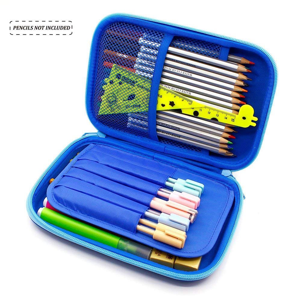 Mist Unicorn Premium Pencil Boxes 3D EVA Hardtop Pencil Pouches for Girls and Boys