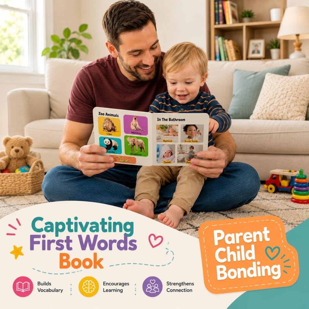 Speech Therapy Learning Toys 1-2 Year Old Toddler Flash Cards & Activities