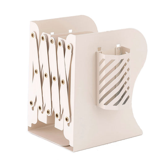 Simplesun Adjustable Book Ends for Heavy Books, Metal Expandable Bookends for Shelves, Book
