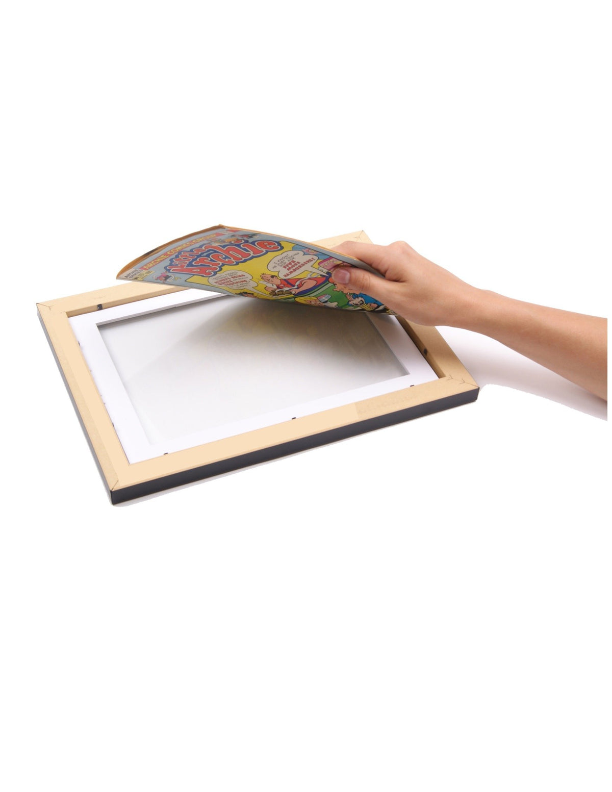 Creative Picture Frames 1214Bk-B Collectors Edition Rolling Stones Magazine Frame, Displays 1967