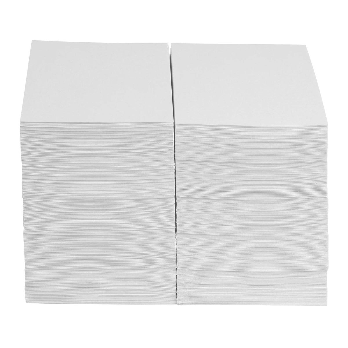 Amazon Basics Blank Index Cards for Studying and Note Taking, White, 4" x 6", 1000 Count (Pack of 2)