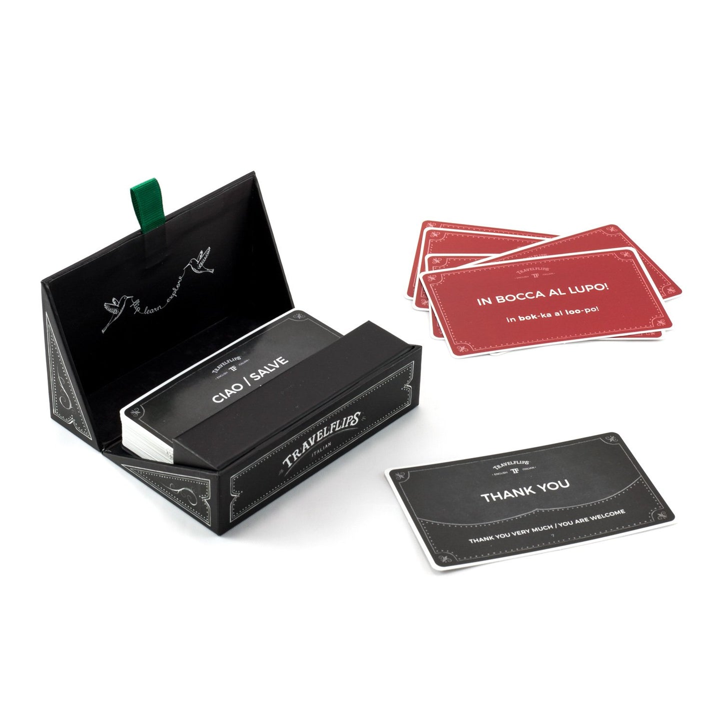 Italian Flash Cards – Learn Italian Vocabulary Words & Phrases – Basic Language Learning for