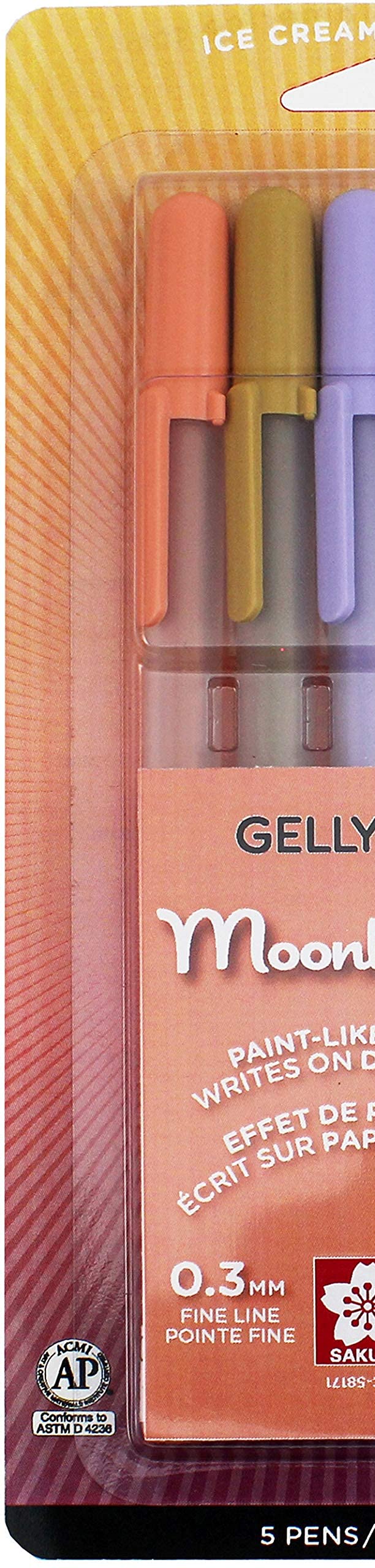 SAKURA OF AMERICA GELLY ROLL MOONLIGHT SOLAR 5/PK