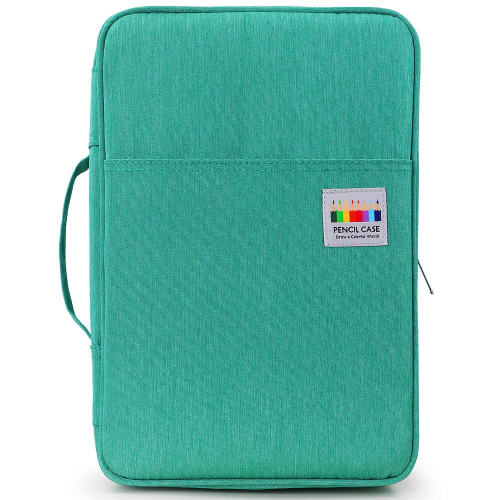 YOUSHARES Big Capacity Colored Pencil Case - 300 Slots large Pen Case Organizer with Multilayer