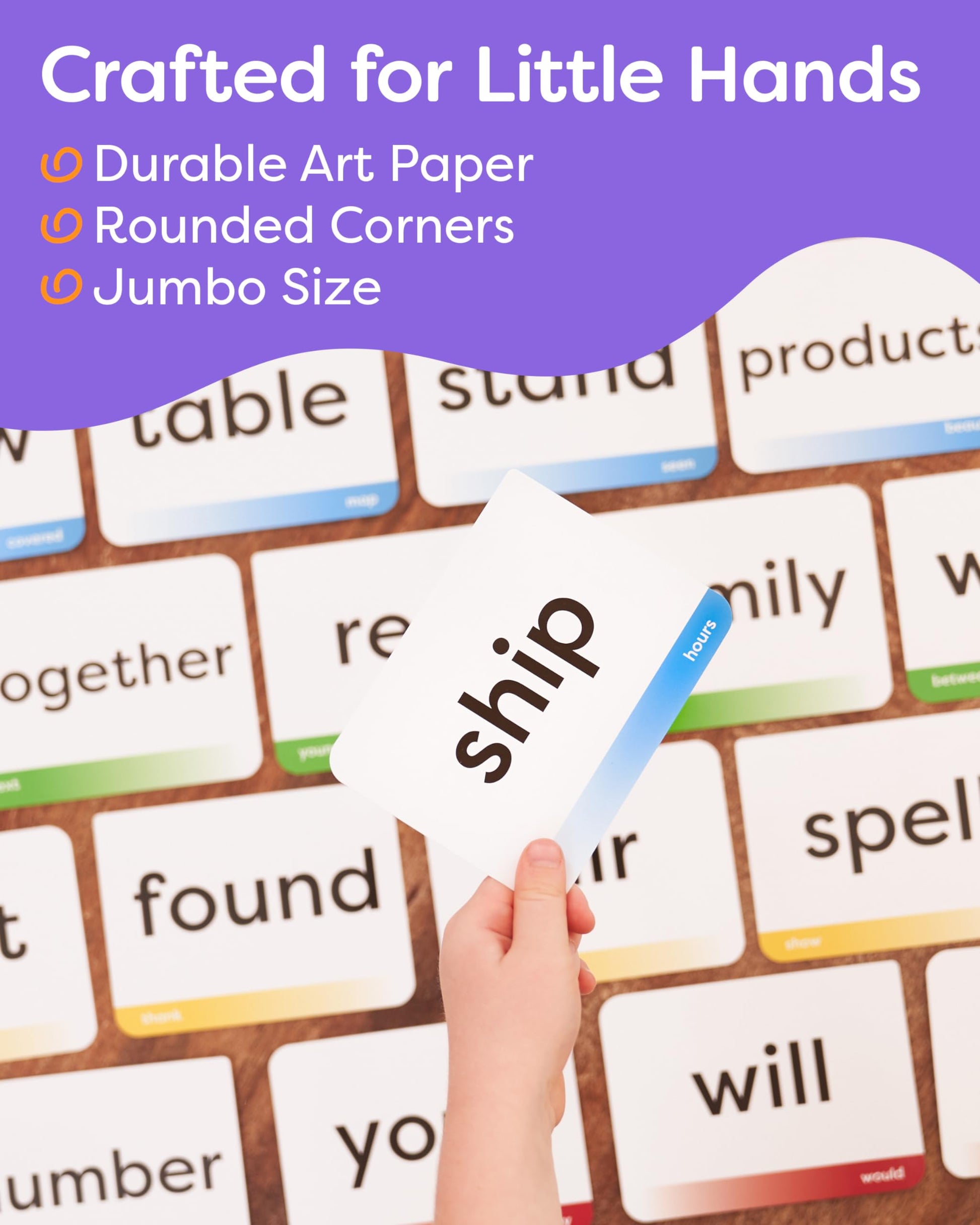 Sight Words Flash Cards Kindergarten to 4th Grade - 600 Words from Dolch's and Fry's Lists with 18