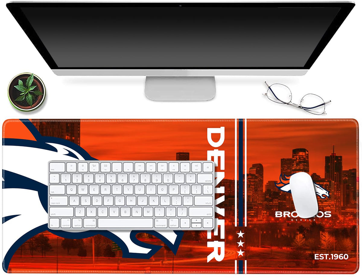Large Stitched Edges Gaming Mouse Pad,31.5 X 13.8 Inch Mousepad for Laptop Computer Desktop