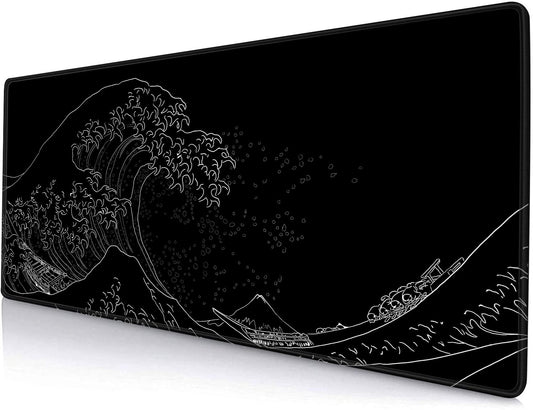 SANWUMIAN Gaming Mouse Pad, Large Mouse Pads for Desk, Non-Slip Rubber Base Mousepad, Keyboard