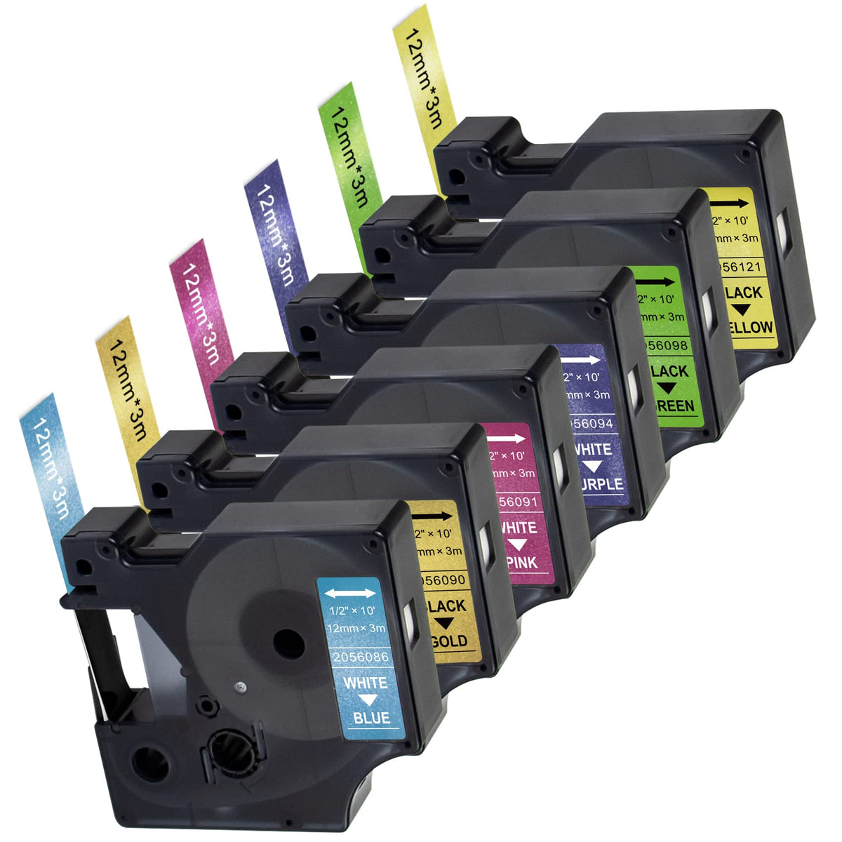 Lonitul Compatible with DYMO COLORPOP Label Maker Refills D1 Glitter Color