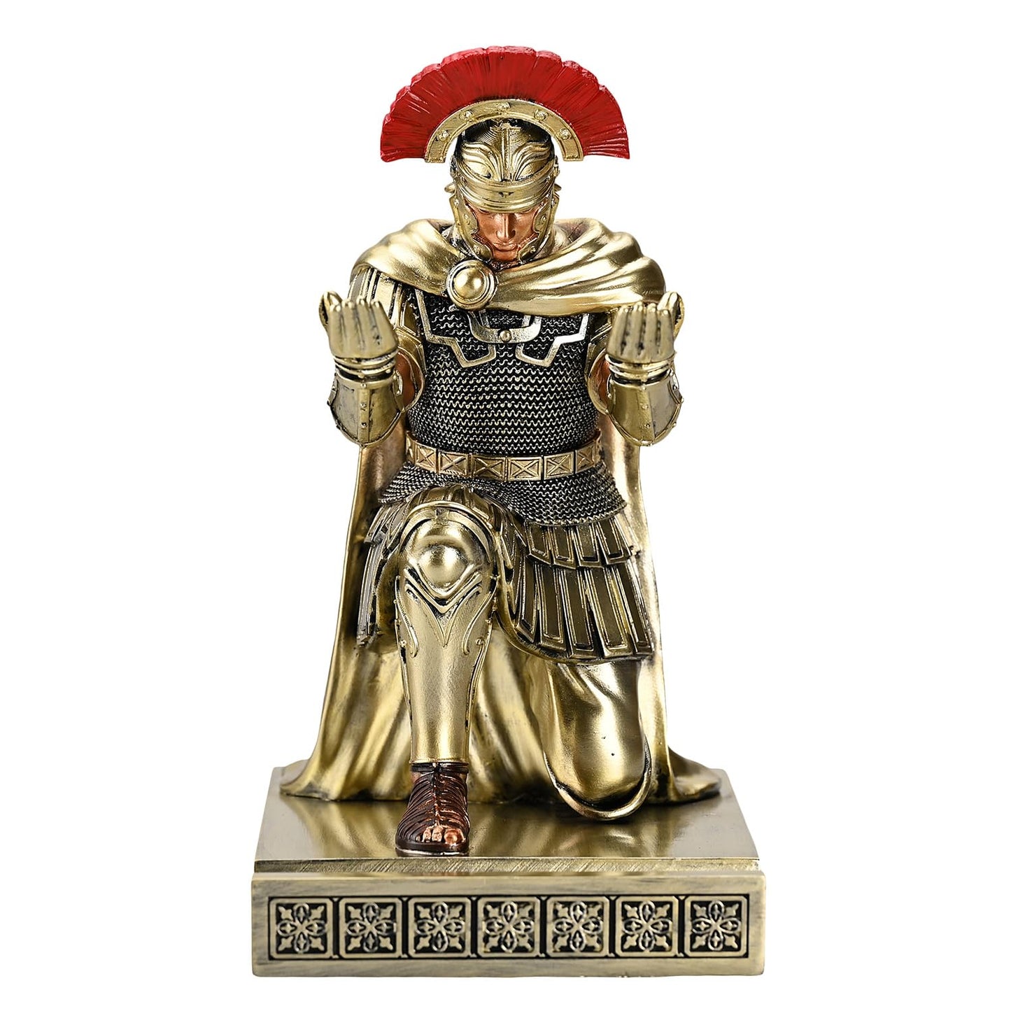 HDMbigmi Centurion Cloak Warrior Pen Holder Phone Stand for Desktop Bronze
