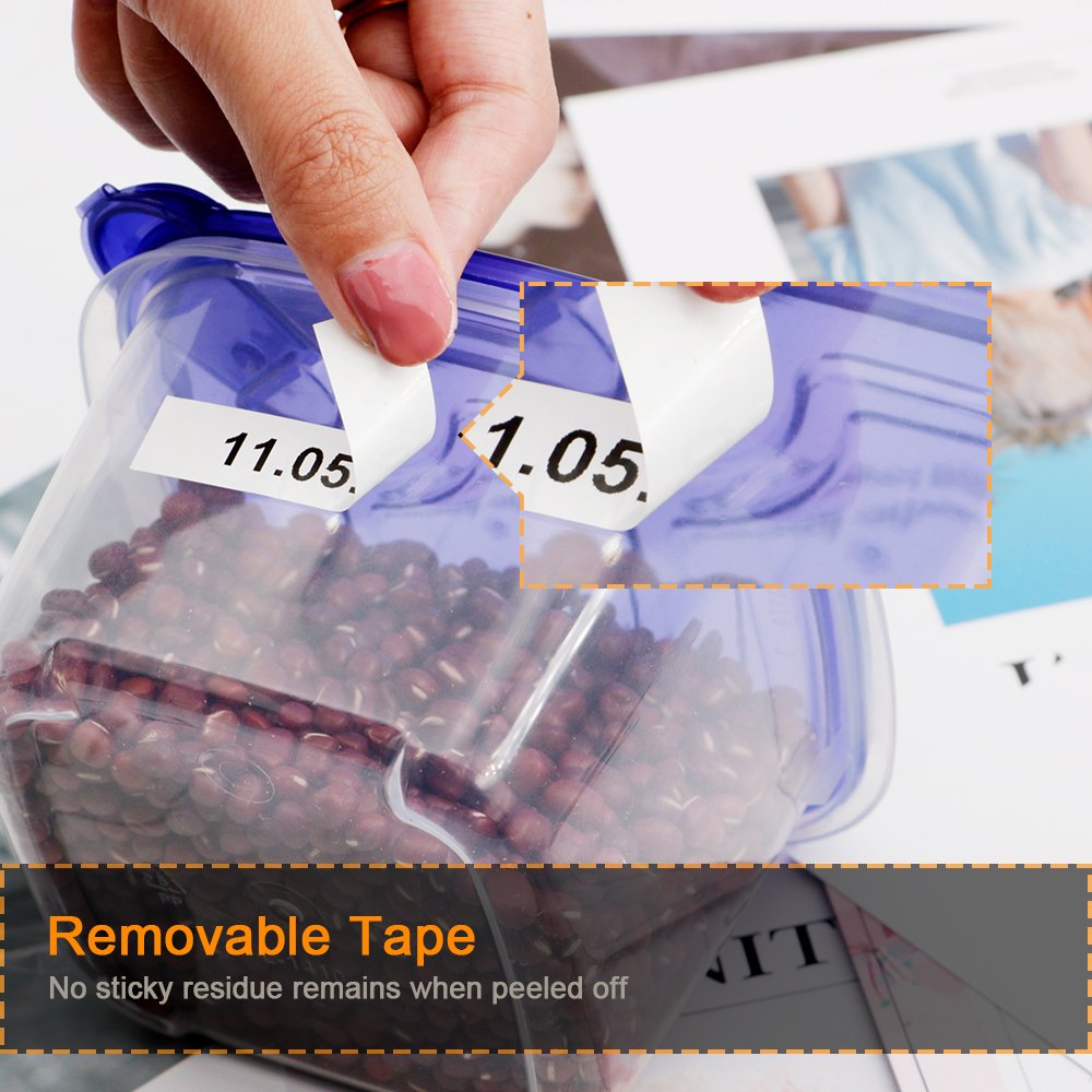 Oozmas TZe-441 TZe441 Replacement for Brother Label Maker Tape Black on Red
