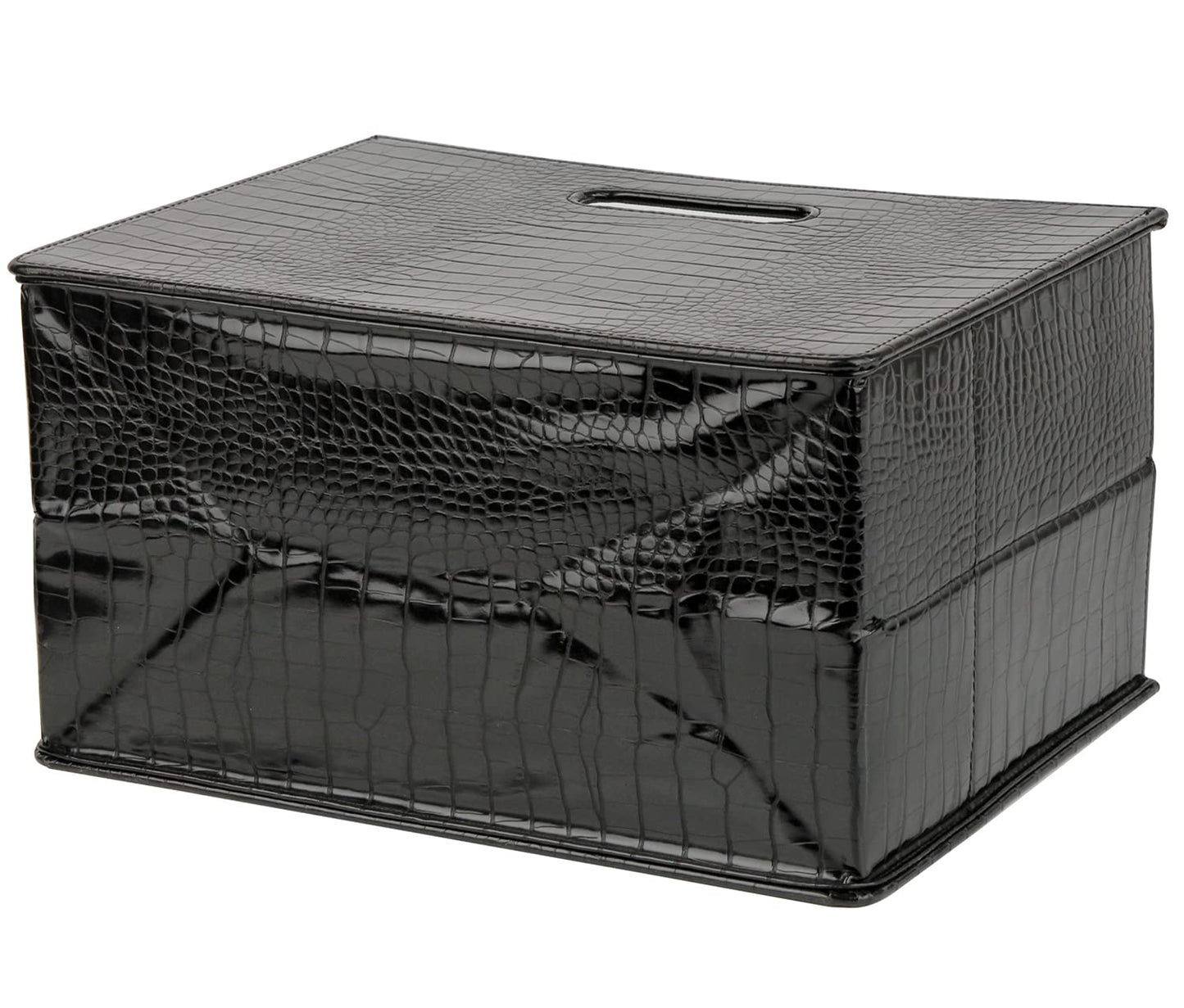 HofferRuffer Magazine Basket Holder, Foldable Magazine Rack, Document File Holder Organizer, File