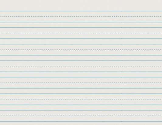 School Smart Skip-A-Line Ruled Writing Paper, 3/4 Inch Ruled Long Way, 11 x 8-1/2 Inches, 500 Sheets