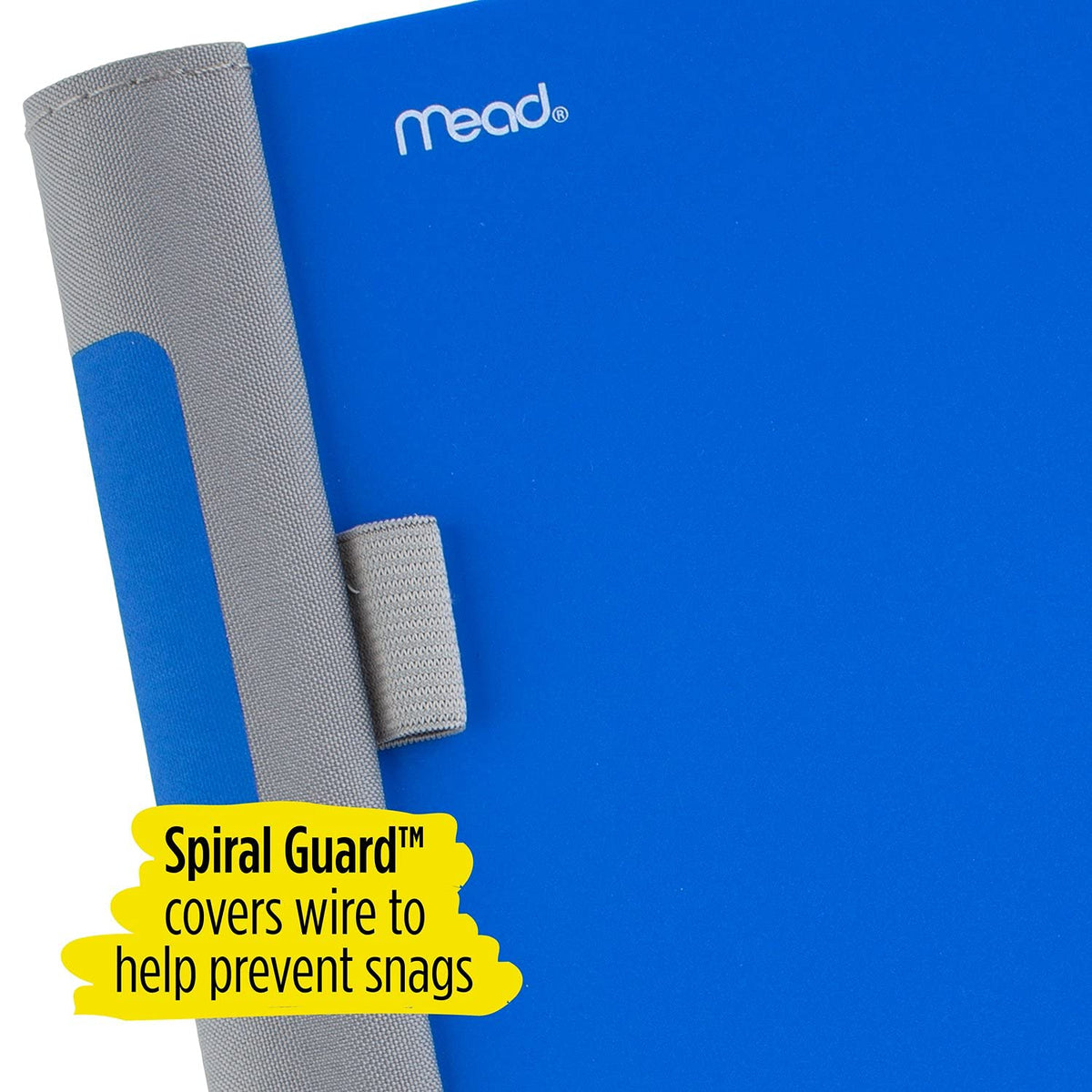 Five Star Advance Spiral Notebook, 1 Subject, College Ruled Paper, 100 Sheets, 11" x 8-1/2", Blue