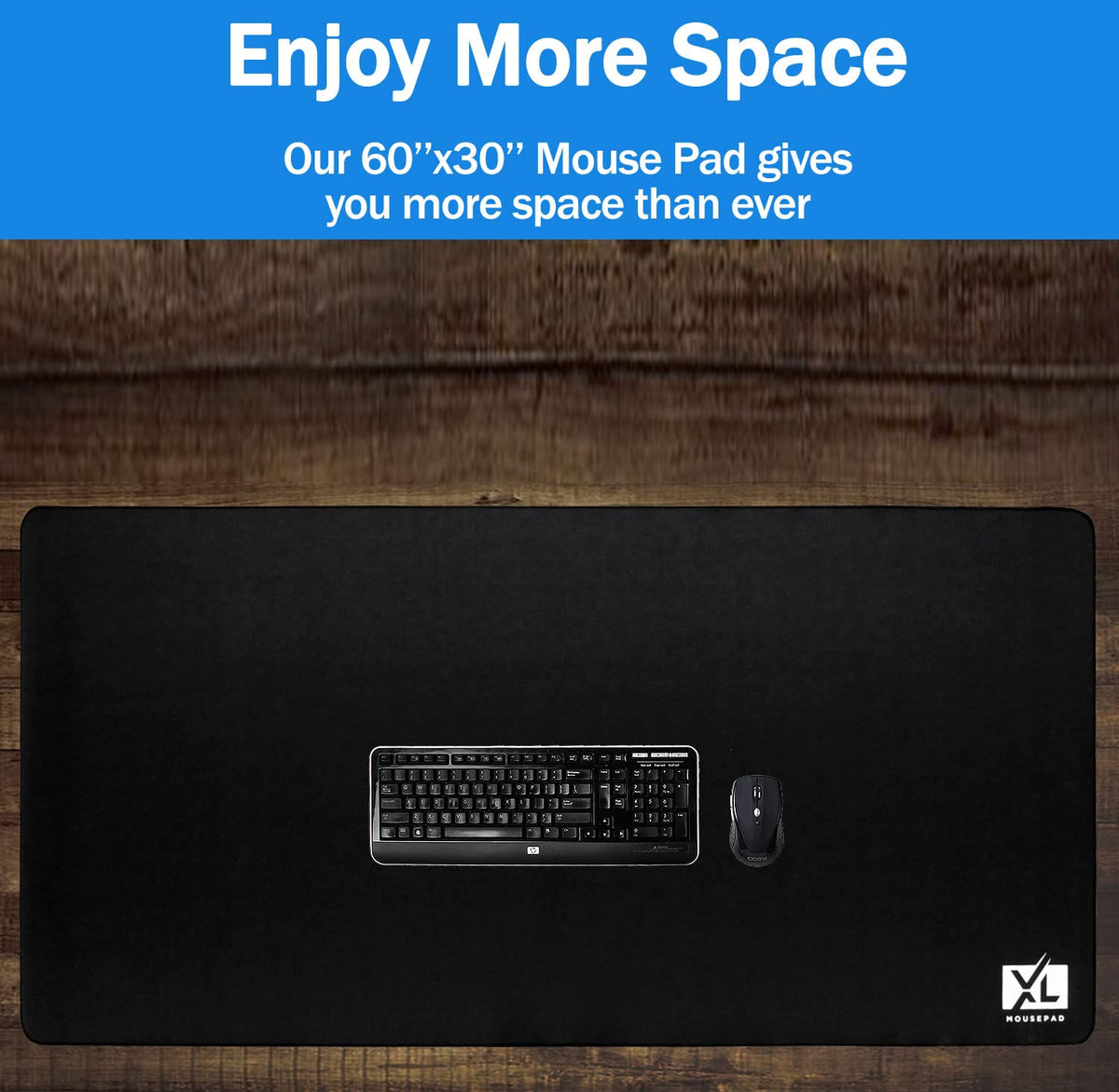 XL Mouse Pad - Big Desk Mouse Pad Extra Large for Gaming(60'' x 30'') - Super Thick Giant Mousepad