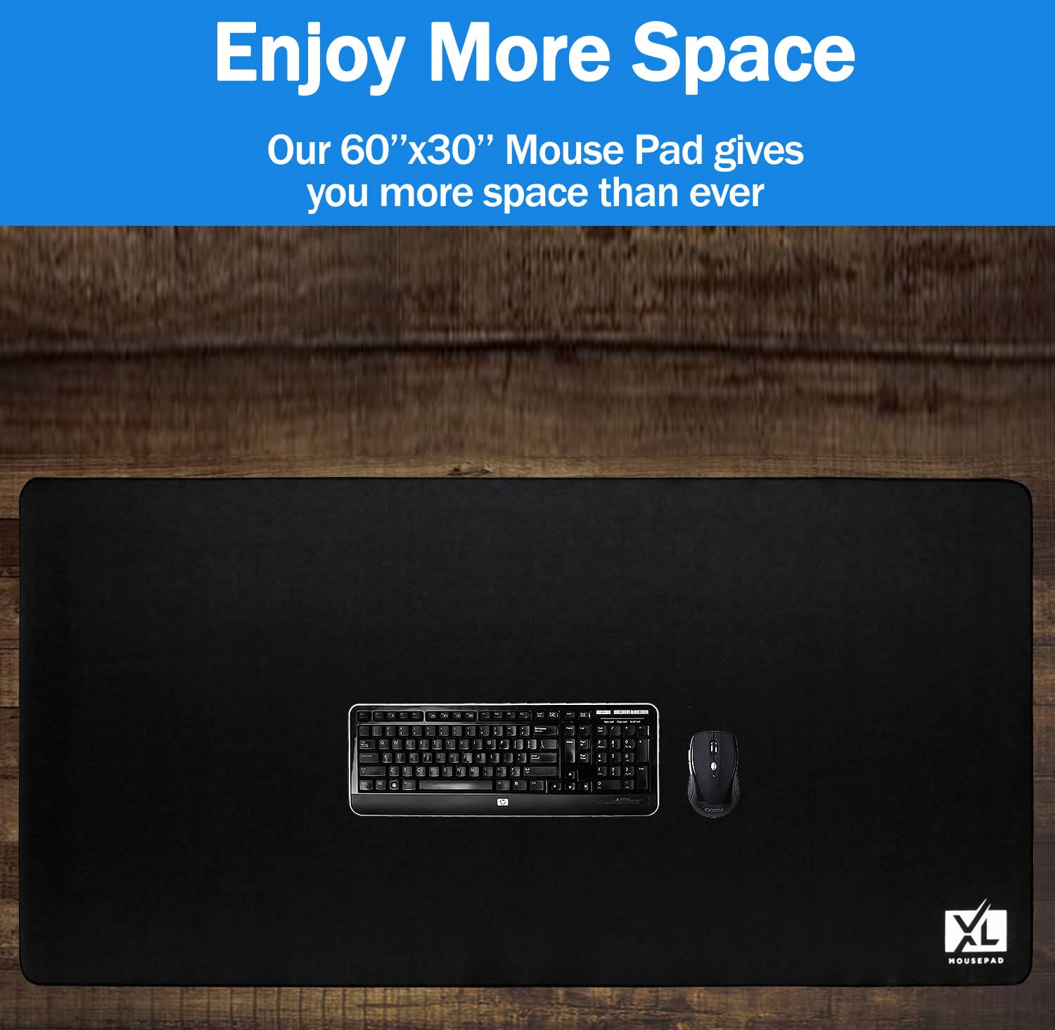 XL Mouse Pad - Big Desk Mouse Pad Extra Large for Gaming(60'' x 30'') - Super Thick Giant Mousepad