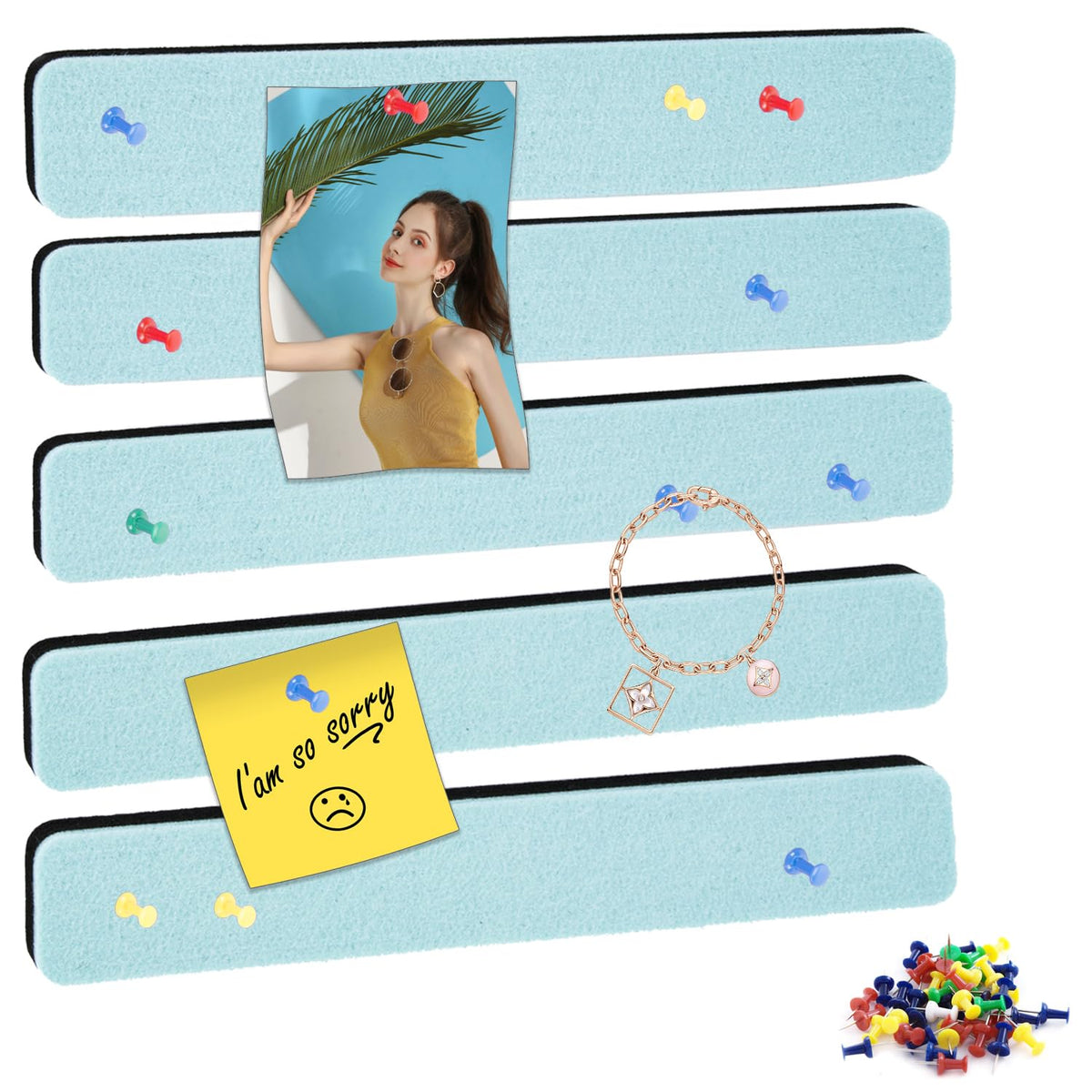 Bulletin Board Cork Board Cork Boards for Walls Cork Board for Office Pin Board Bulletin Boards for