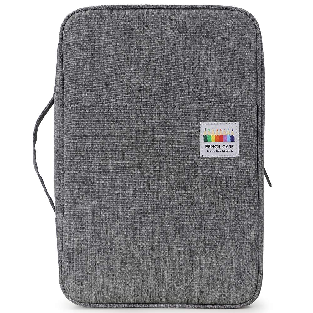 YOUSHARES Big Capacity Colored Pencil Case - 300 Slots large Pen Case Organizer with Multilayer
