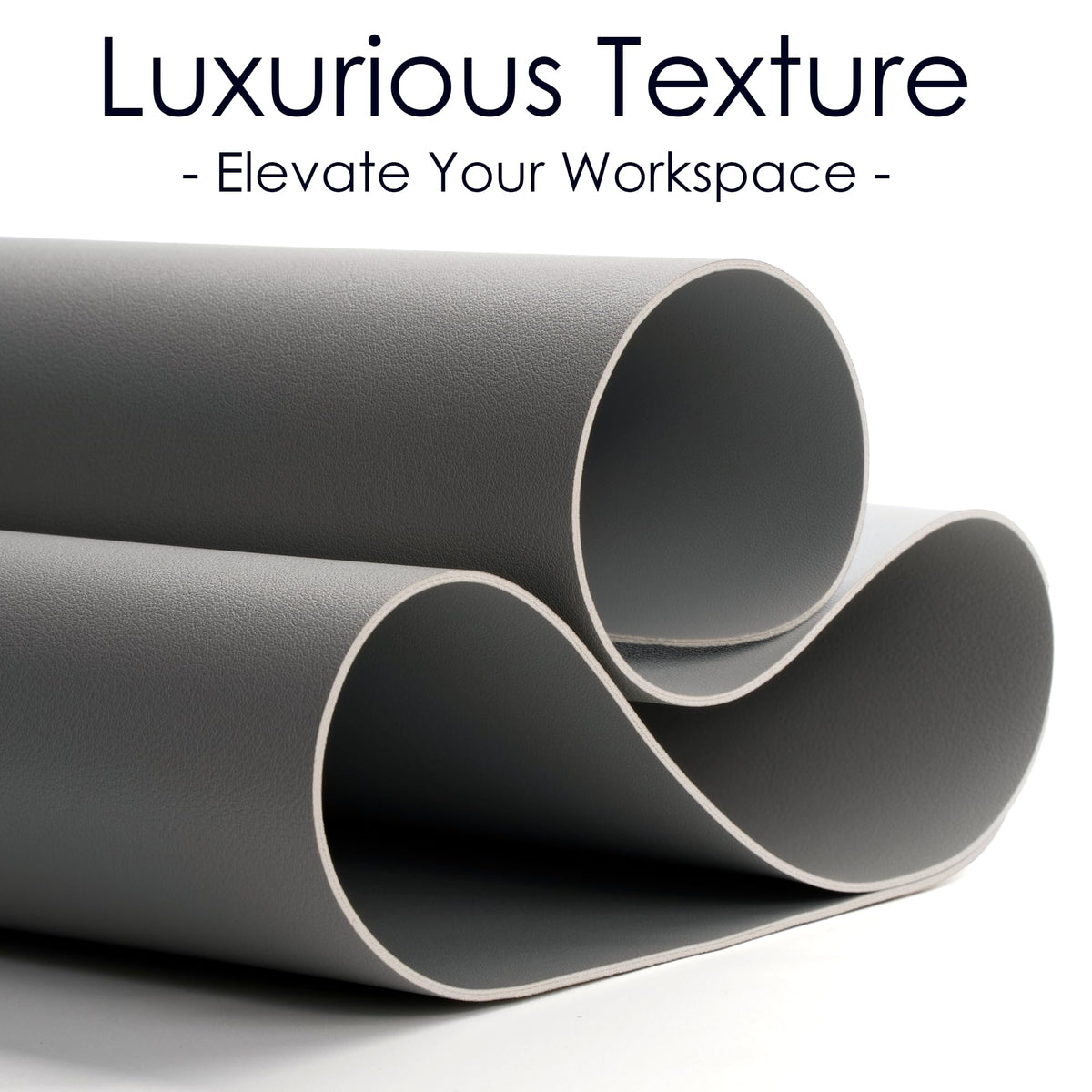 Leather Desk Pad Protector, Waterproof Mouse Pad, PU Desk Mat, Office Desk Cover, Desk Writing Mat