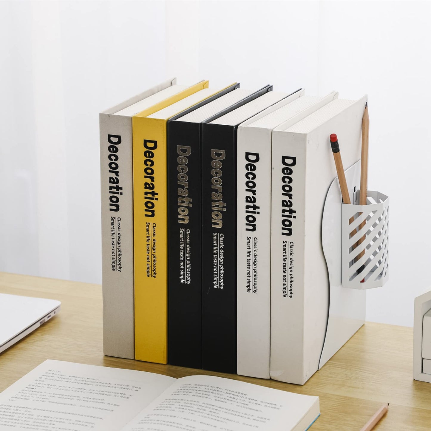 Simplesun Adjustable Book Ends for Heavy Books, Metal Expandable Bookends for Shelves, Book