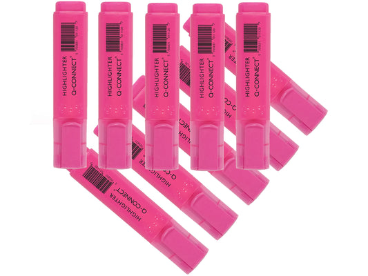 Q-Connect Highlighter Pen - Pink