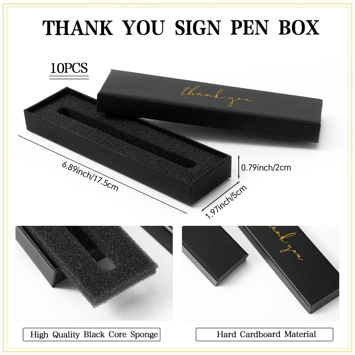 PerKoop 10 Sets Thank You Gifts, Appreciation Pens with Boxes for Men Women