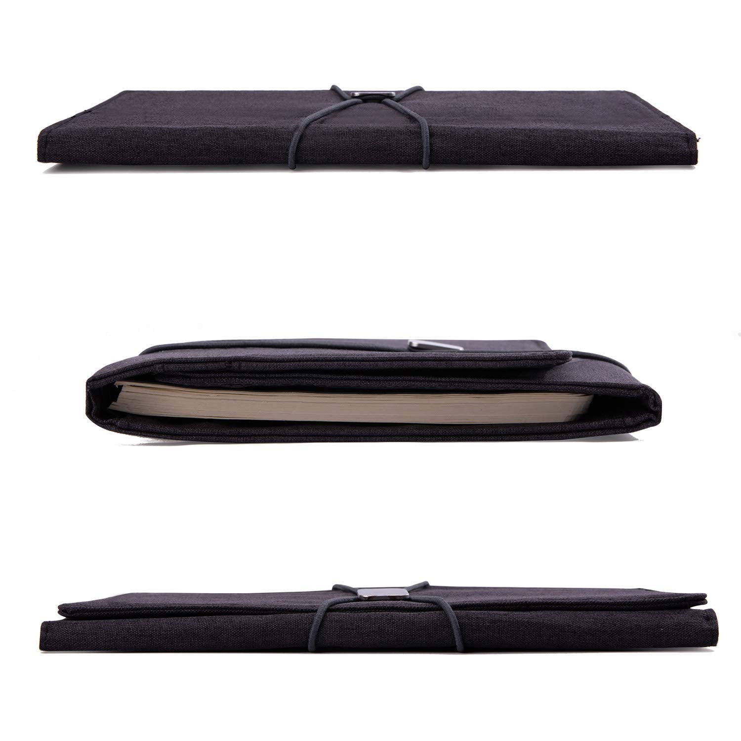 Folio Cover Compatible with Rocketbook Everlast Fusion, Cloth Fabric, Multi Organizer Men & Women