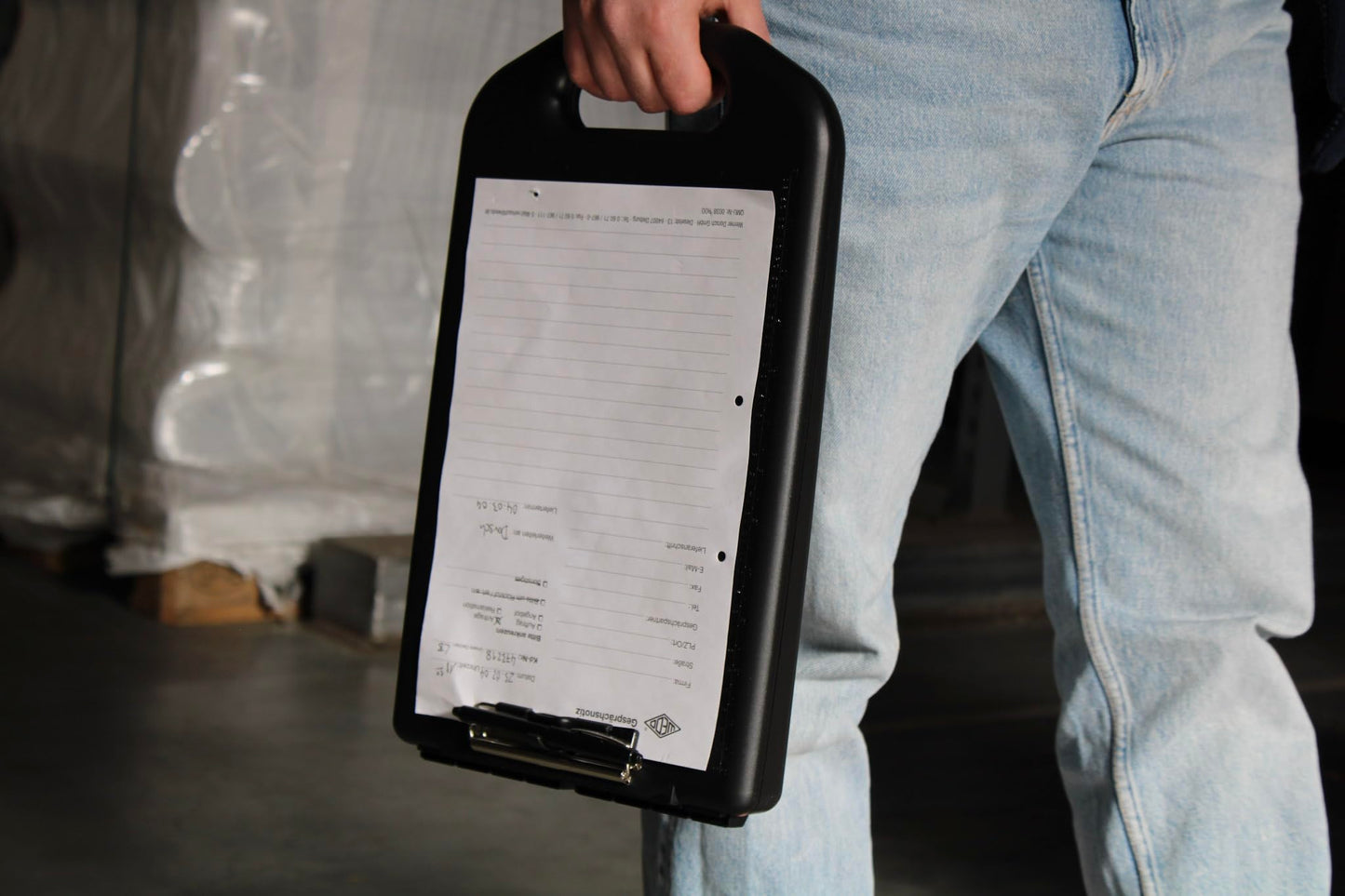 WEDO Clipboard and Storage Case - Black