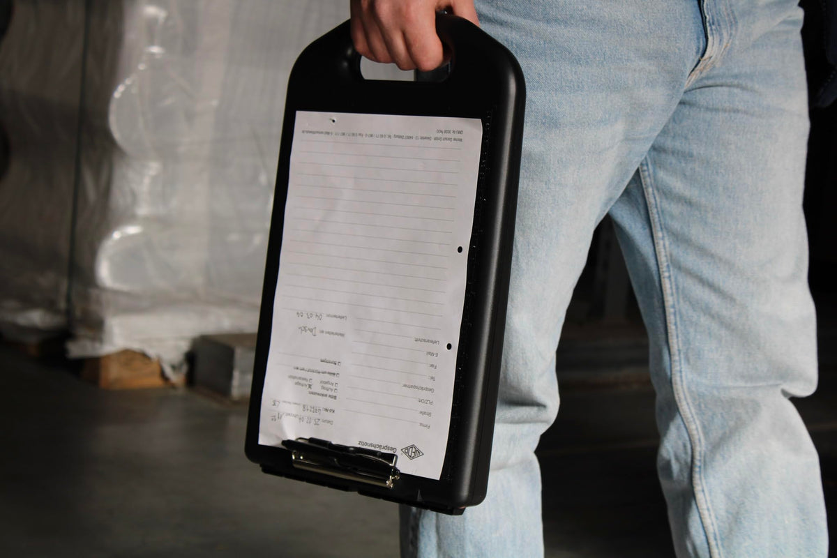 WEDO Clipboard and Storage Case - Black