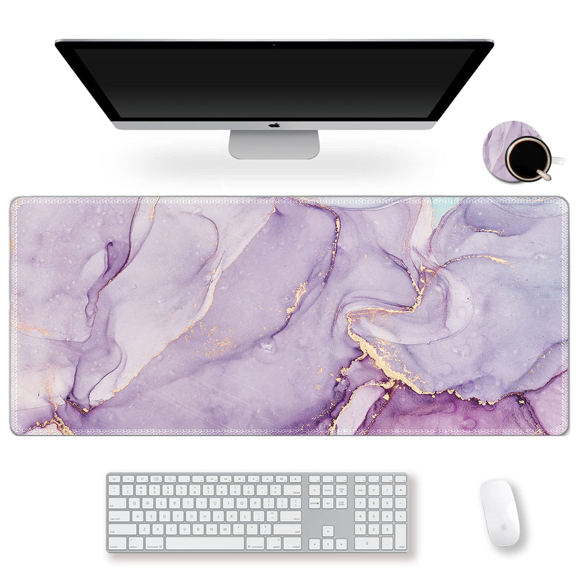 ArtSo Large Gaming Mouse Pad Extended Desk Pad XL Keyboard Mat Long Mousepad Decor Writing Pad